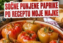 SOČNE PUNJENE PAPRIKE po receptu moje majke…