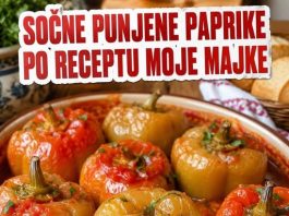 SOČNE PUNJENE PAPRIKE po receptu moje majke…