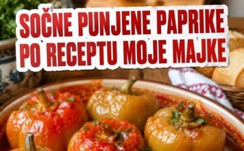SOČNE PUNJENE PAPRIKE po receptu moje majke…