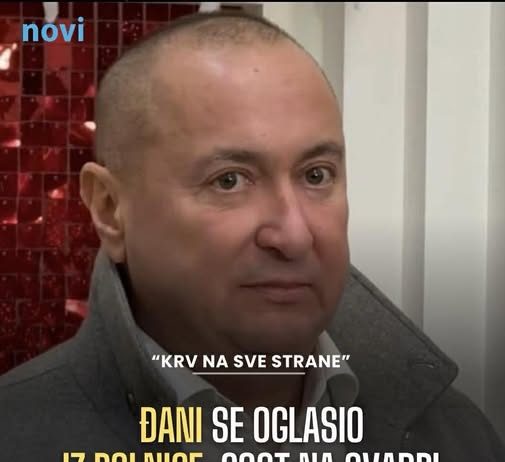 Đani se oglasio iz bolnice: Gost na svadbi ga ugrizao za mladež na stomaku