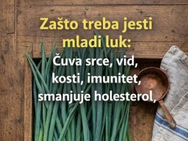 ZAŠTO TREBA JESTI MLADI LUK
