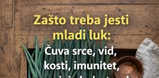 ZAŠTO TREBA JESTI MLADI LUK