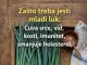 ZAŠTO TREBA JESTI MLADI LUK