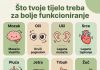 ŠTO TVOJE TIJELO TREBA ZA BOLJE FUNKCIONIRANJE