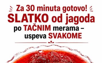 SLATKO OD JAGODA po TAČNIM merama – uspeva SVAKOME