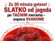 SLATKO OD JAGODA po TAČNIM merama – uspeva SVAKOME