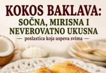 Kokos baklava: Sočna, mirisna i neverovatno ukusna poslastica koja uspeva svima