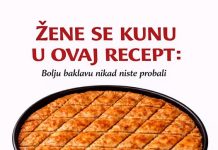ŽENE SE KUNU U OVAJ RECEPT: BOLJU BAKLAVU OD OVE NISTE PROBALI