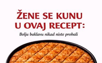 ŽENE SE KUNU U OVAJ RECEPT: BOLJU BAKLAVU OD OVE NISTE PROBALI