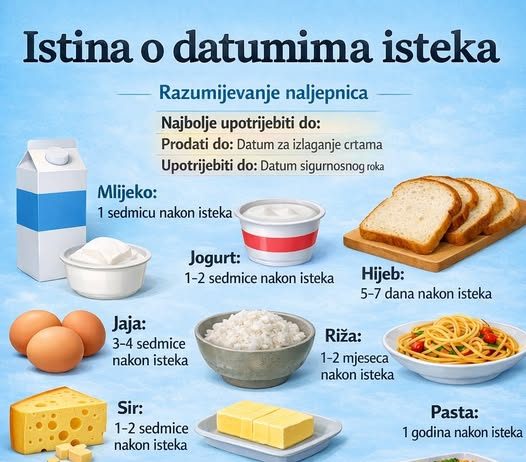ISTINA O DATUMIMA ISTEKA: Šta ZAPRAVO znače i KOLIKO su važni?