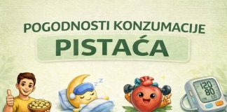 10 POGODNOSTI KONZUMACIJE PISTAĆA