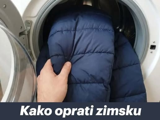 Kako oprati zimsku jaknu u mašini? Dodajte samo 1 stvar u bubanj i izgledaće kao nova..