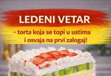 LEDENI VETAR – TORTA koja se TOPI u ustima i OSVAJA na prvi ZALOGAJ!
