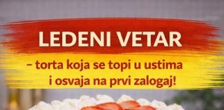 LEDENI VETAR – TORTA koja se TOPI u ustima i OSVAJA na prvi ZALOGAJ!