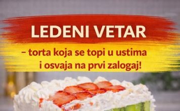 LEDENI VETAR – TORTA koja se TOPI u ustima i OSVAJA na prvi ZALOGAJ!