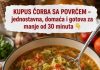 KUPUS ČORBA SA POVRĆEM – jednostavna, domaća i gotova za manje od 30 minuta
