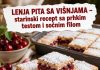 LENJA PITA SA VIŠNJAMA – starinski recept sa prhkim testom i sočnim filom