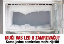 MUČI VAS LED U ZAMRZIVAČU? Samo jedna namirnica može riješiti problem zauvijek
