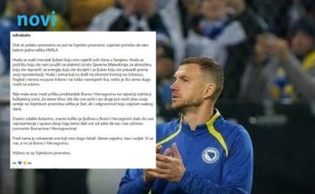 Džeko pred Mundijal poslao snažnu poruku: “Učinit ćemo vas ponosnim”