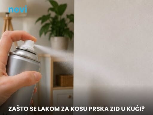 Poprskajte zid lakom za kosu i riješite se noćne more: Oduševićete se kako dobar efekat se postiže