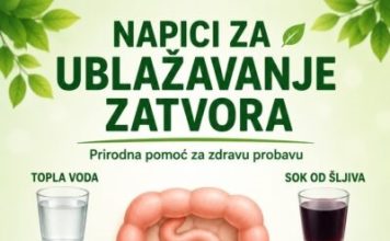 PRIRODNI NAPITCI KOJI POMAŽU U UBLAŽAVANJU ZATVORA