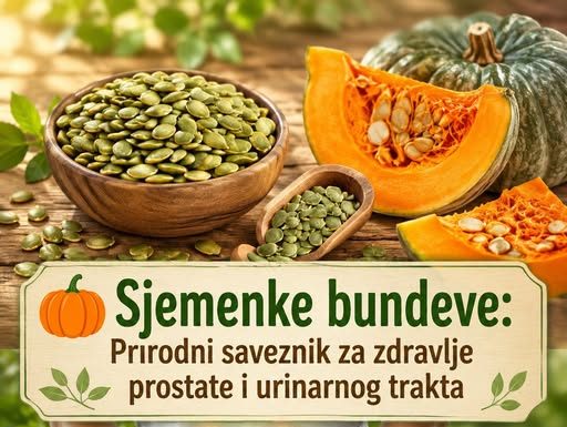 Sjemenke bundeve: Prirodni saveznik za zdravlje prostate i urinarnog trakta
