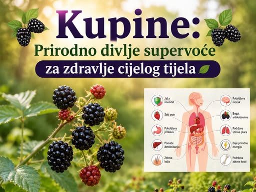Kupine: Prirodno divlje supervoće za svakodnevno blagostanje