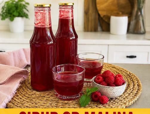 DOMAĆI SIRUP OD MALINA