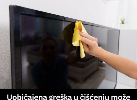 Uobičajena greška u čišćenju može uništiti vaš televizor: Ovo svi koristimo, a nismo ni svesni opasnosti