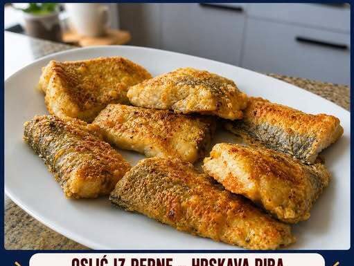 Oslić iz rerne – hrskava riba bez prženja, jednostavan recept iz pleha