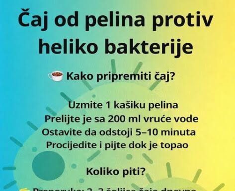 ČAJEVI PROTIV HELIKO BAKTERIJE