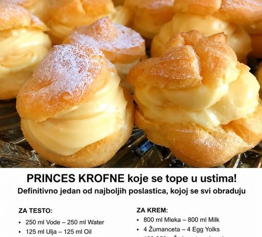PRINCES KROFNE koje se tope u ustima! Definitivno jedan od najboljih poslastica, kojoj se svi obraduju