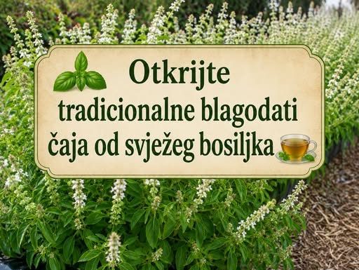 Otkrijte tradicionalne prednosti čaja od svježeg bosiljka
