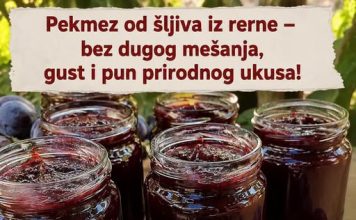 Pekmez od šljiva iz rerne – bez dugog mešanja, gust i pun prirodnog ukusa!