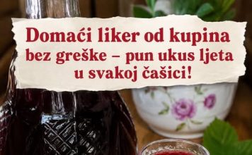 Domaći liker od kupina bez greške – pun ukus ljeta u svakoj čašici!