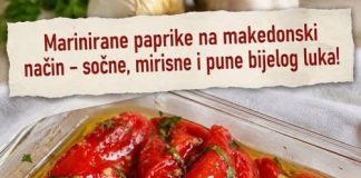 Marinirane paprike na makedonski način – sočne, mirisne i pune bijelog luka!
