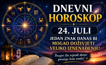 Dnevni horoskop za 24. juli: Jedan znak danas bi mogao doživjeti veliko iznenađenje