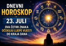 Dnevni horoskop za 23. juli: Ova četiri znaka očekuju lijepe vijesti do kraja dana