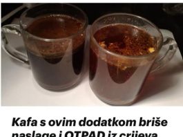 Kafa s ovim dodatkom briše naslage i OTPAD iz crijeva poput usisivača: Dovoljan je samo prstohvat!