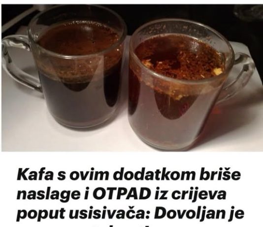 Kafa s ovim dodatkom briše naslage i OTPAD iz crijeva poput usisivača: Dovoljan je samo prstohvat!
