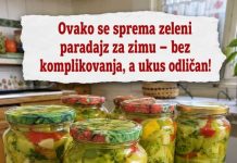 Ovako se sprema zeleni paradajz za zimu – bez komplikovanja, a ukus odličan!