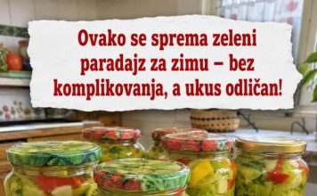 Ovako se sprema zeleni paradajz za zimu – bez komplikovanja, a ukus odličan!