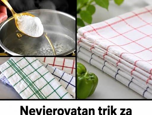 Nevjerovatan trik za pranje kuhinjskih krpa koje će uvijek biti bijele i bez mrlja: OVO NIKAD NISTE RADILI
