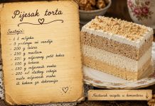 PIJESAK TORTA – kremasta torta bez pečenja koja osvaja na prvi zalogaj