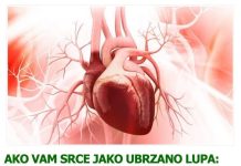 AKO VAM SRCE JAKO UBRZANO LUPA: USPORITE ga bez lijekova u minuti, evo kako