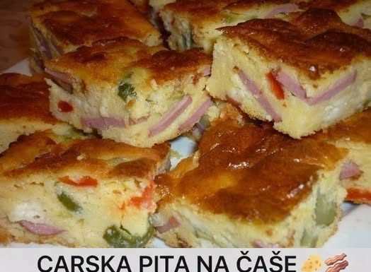 CARSKA PITA NA ČAŠE…Recept koji uspijeva i početnicima….