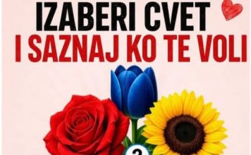 Koji cvet biraš? Pogledajte prvi komentar da vidite ko te voli