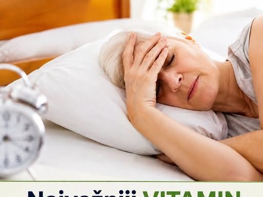 Najvažniji VITAMIN ZA DUBOKI SAN! Ovo će izliječiti NESANICU ZAUVIJEK…
