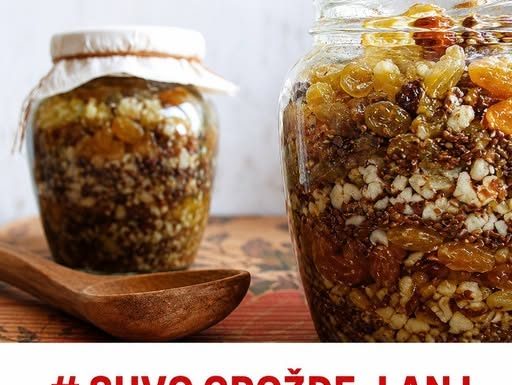 SUVO GROŽĐE, LAN I MED – RECEPT KOJI DOKAZANO DJELUJE: Isprobana kombinacija koja brzo oporavlja kosti i zglobove…