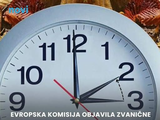 Objavljeni datumi pomjeranja kazaljki! Evo kada počinje zimsko računanje vremena 2026. godine